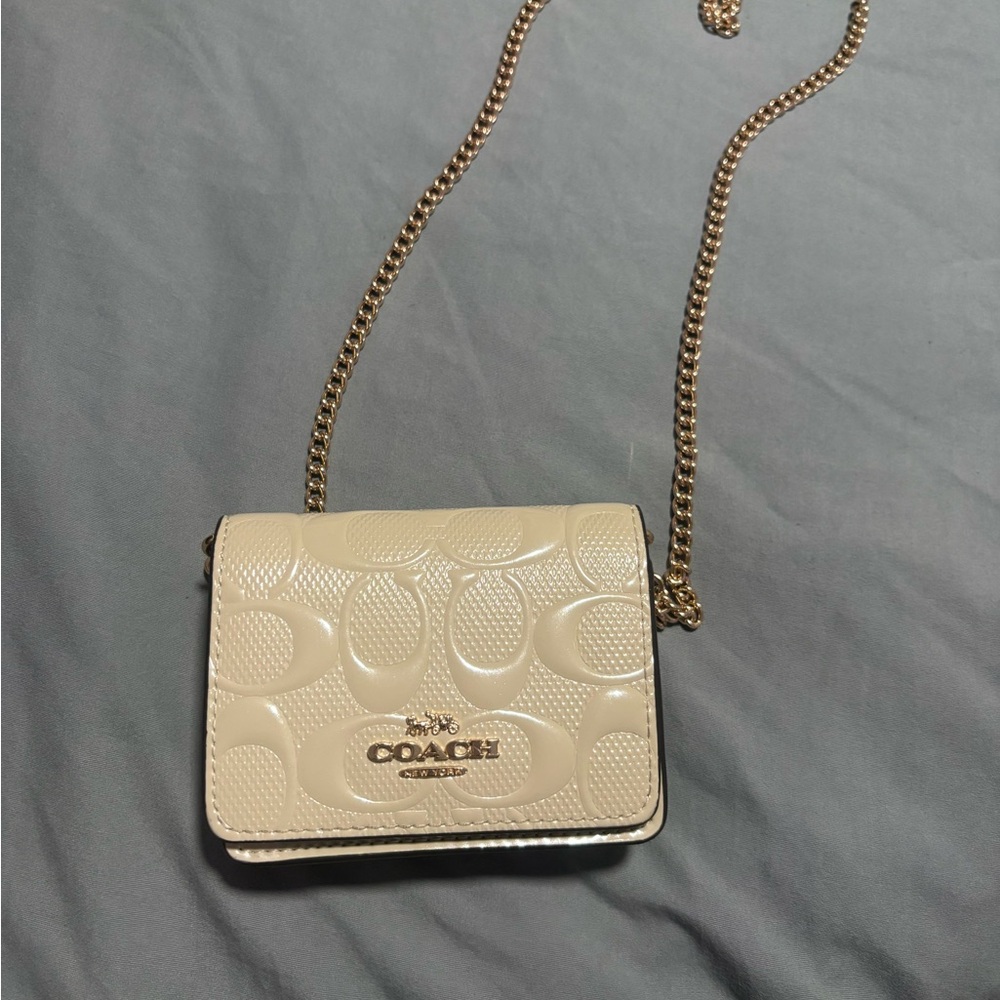 Coach Cream Crossbody Bag